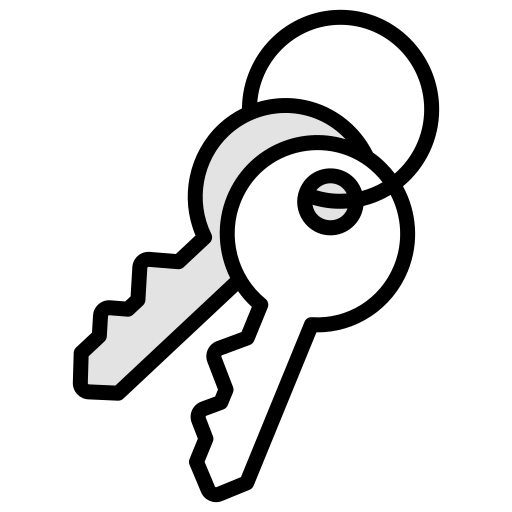 Keys Generic color lineal-color icon