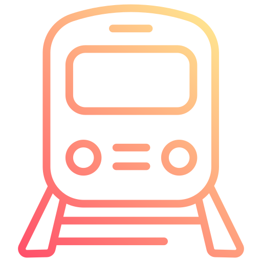 지하철 Generic gradient outline icon