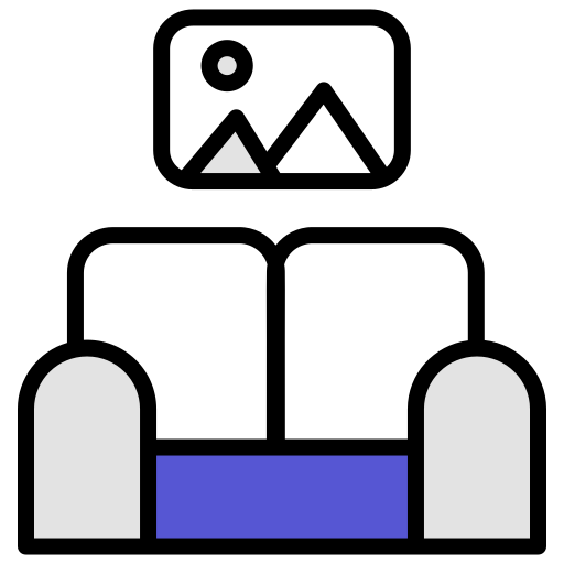 リビングルーム Generic color lineal-color icon