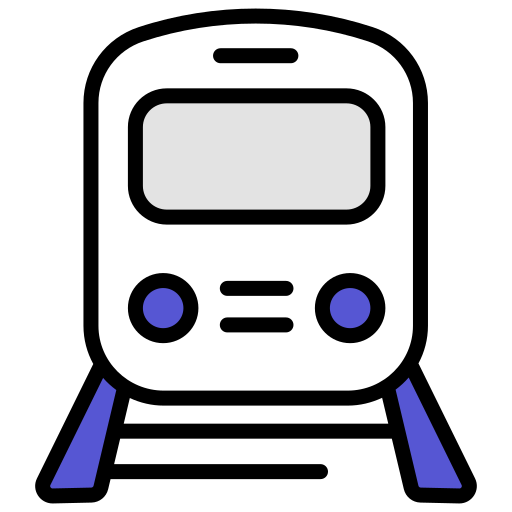 지하철 Generic color lineal-color icon