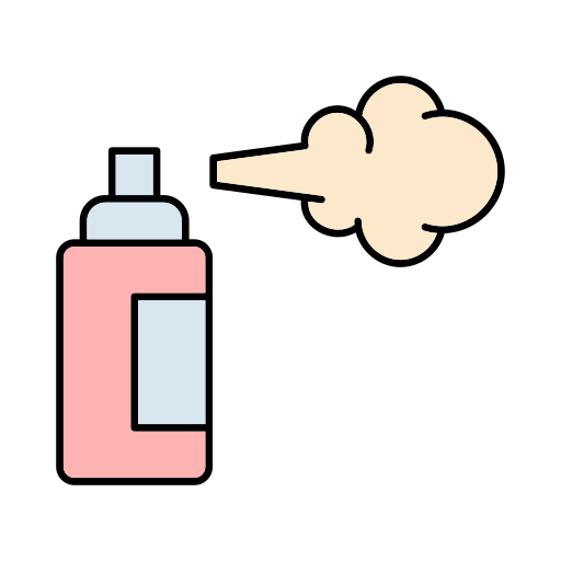 Hair spray Generic color lineal-color icon