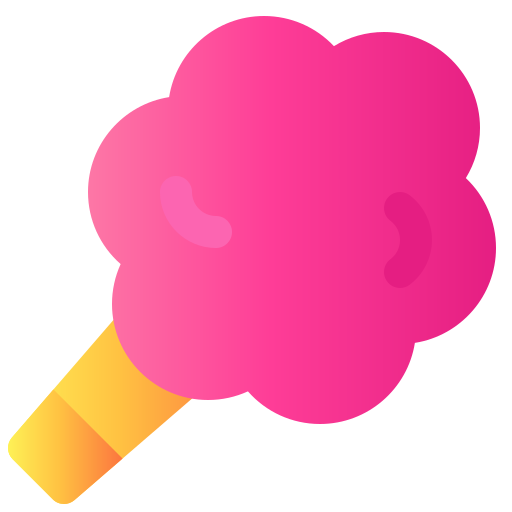 Cotton candy Generic gradient fill icon