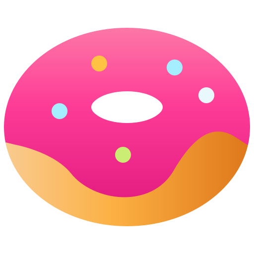 Donuts Generic gradient fill icon