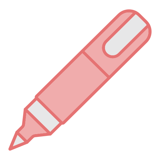 stylo correcteur Generic color lineal-color Icône
