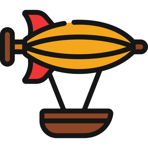 비행선 Juicy Fish Soft-fill icon