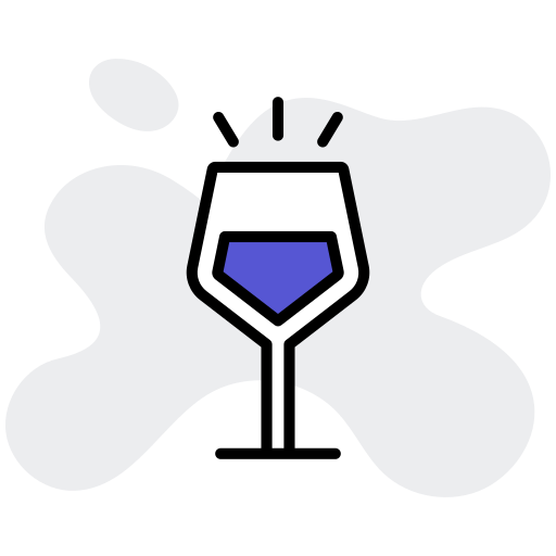 Wine Generic color lineal-color icon