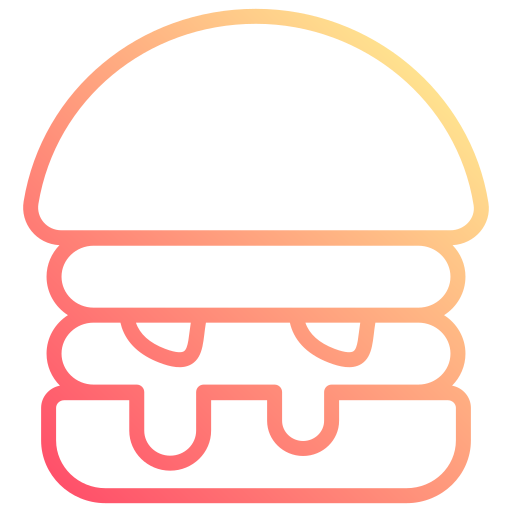 бургер Generic gradient outline иконка