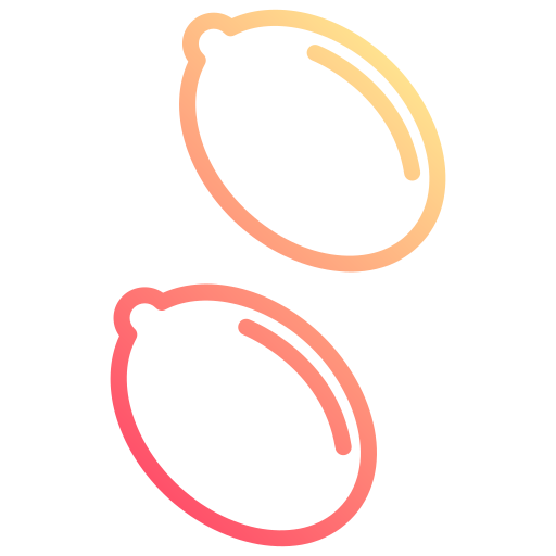 Лимон Generic gradient outline иконка