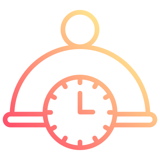Delivery time Generic gradient outline icon