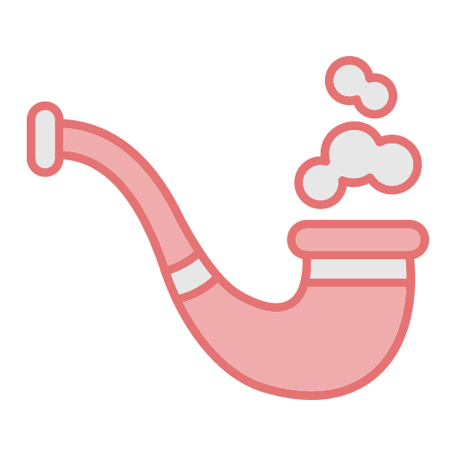 Smoking pipe Generic color lineal-color icon