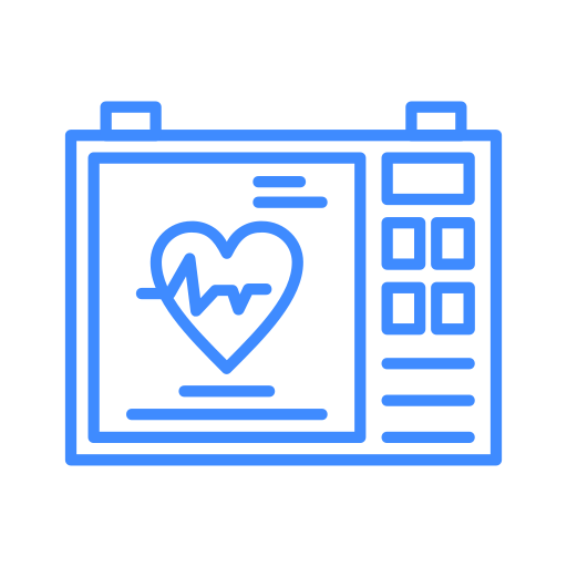 Heart monitoring Generic color outline icon