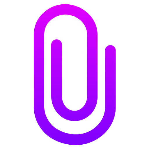 클립 Generic gradient outline icon