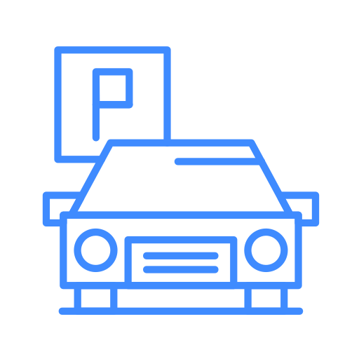 駐車場 Generic color outline icon