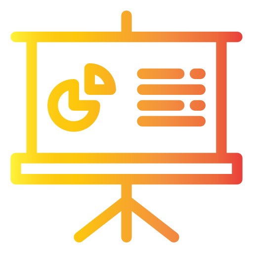 presentazione Generic gradient outline icona