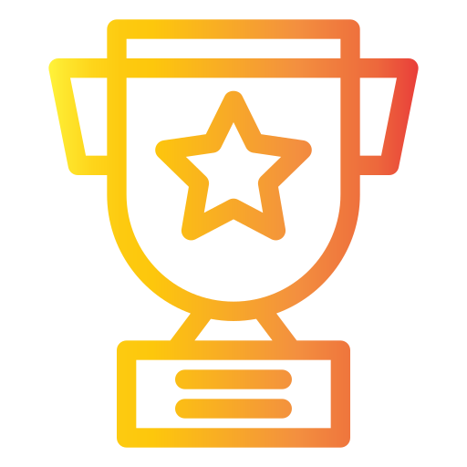 trofeo Generic gradient outline icono