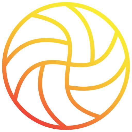 Volley ball Generic gradient outline icon