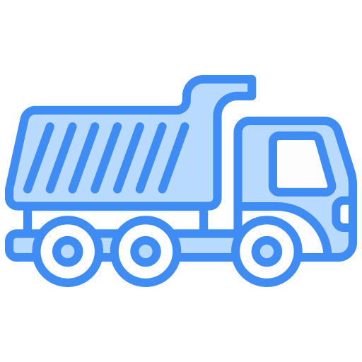 Dump truck Generic color lineal-color icon