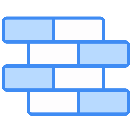 Bricks Generic color lineal-color icon