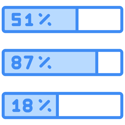 차트 Generic color lineal-color icon