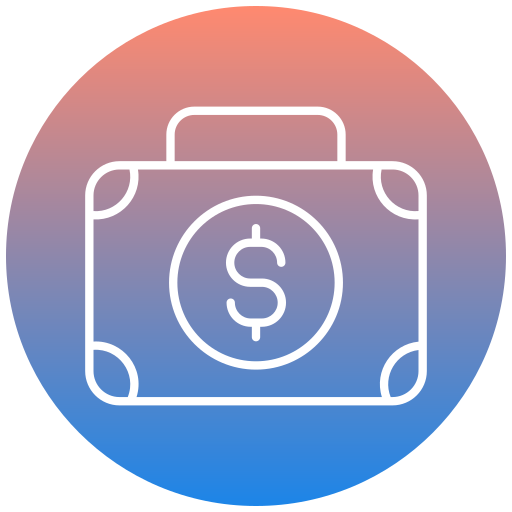 Briefcase Generic gradient outline icon