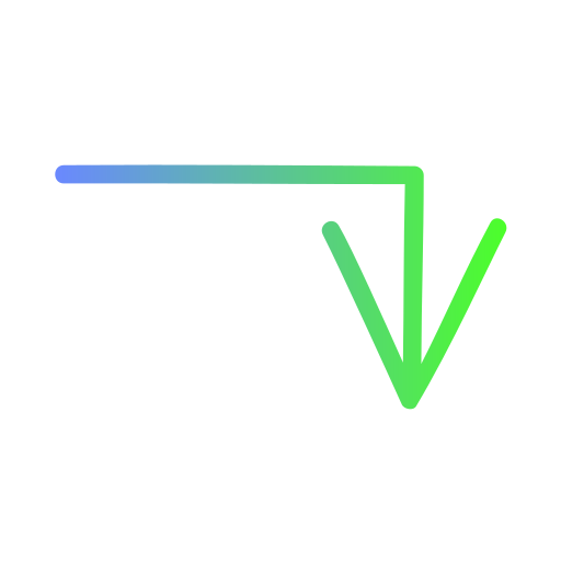 frecce Generic gradient outline icona