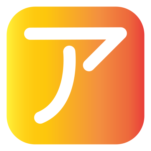 alphabet japonais Generic gradient fill Icône
