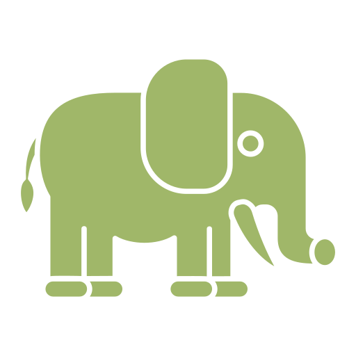 Слон Generic color fill иконка