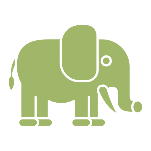 elefante Generic color fill icona