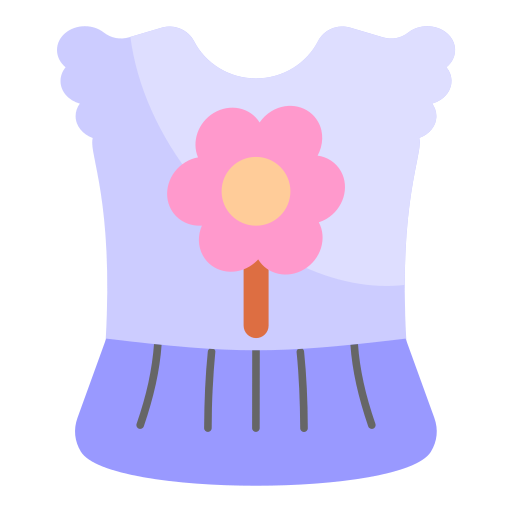 Baby dress Generic color fill icon