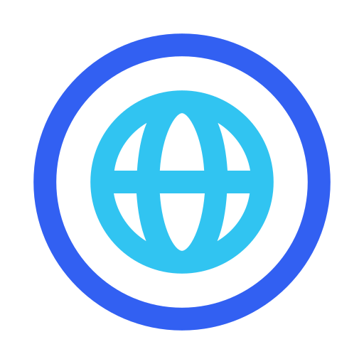 browser Generic color outline icon