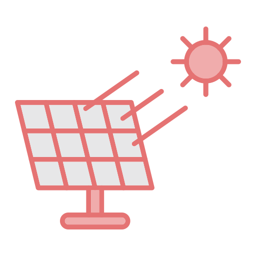 panel solar Generic color lineal-color icono