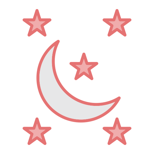 luna notturna Generic color lineal-color icona