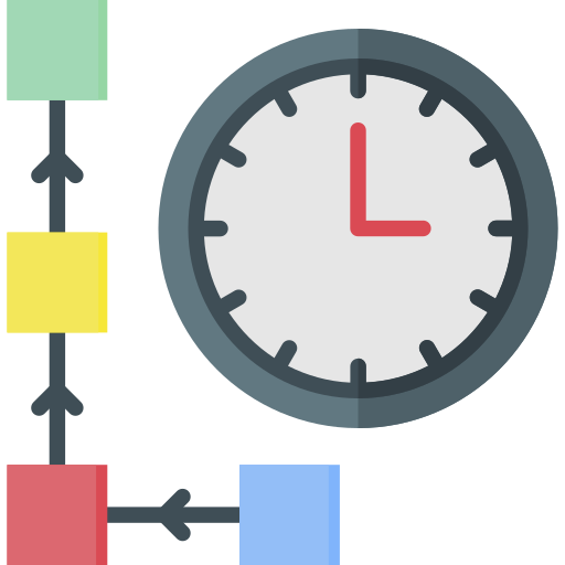 Timing Generic color fill icon