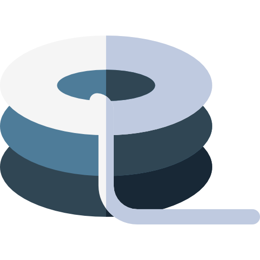 Cable Basic Rounded Flat icon