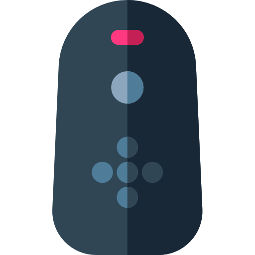 telecomando Basic Rounded Flat icona