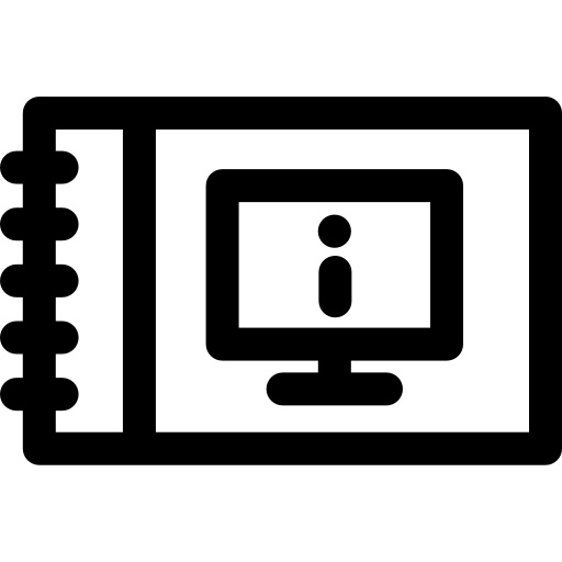 manual Basic Rounded Lineal icono