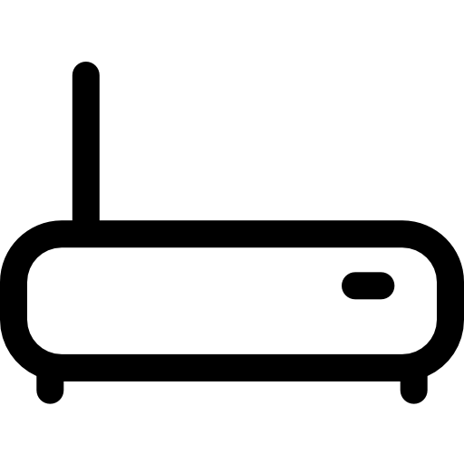 modem Basic Rounded Lineal icon