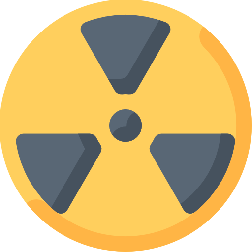 Radioactive Special Flat icon