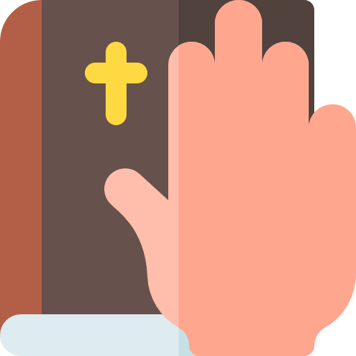 Библия Basic Rounded Flat иконка