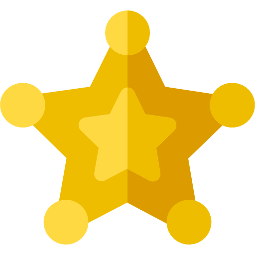 シェリフ Basic Rounded Flat icon