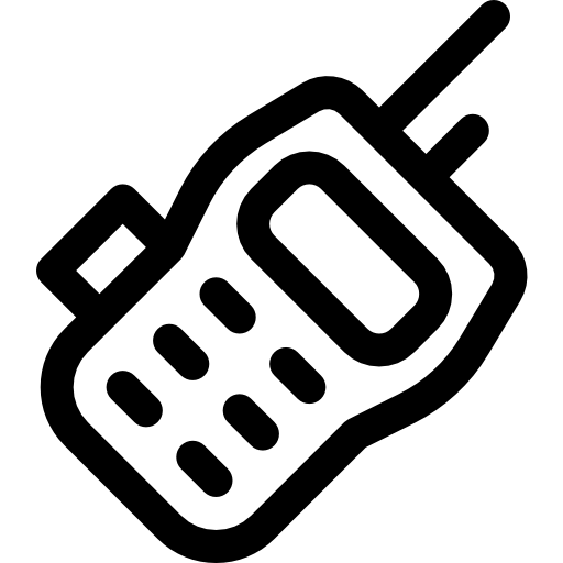 トランシーバー Basic Rounded Lineal icon