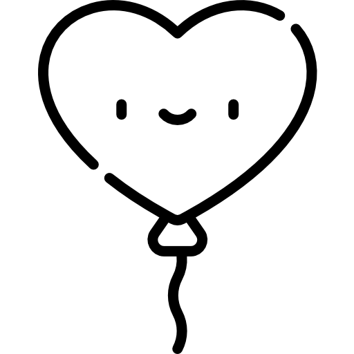 バルーン Kawaii Lineal icon