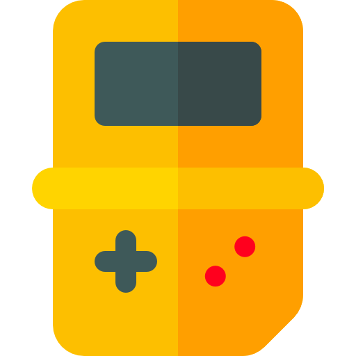 consola de juego Basic Rounded Flat icono