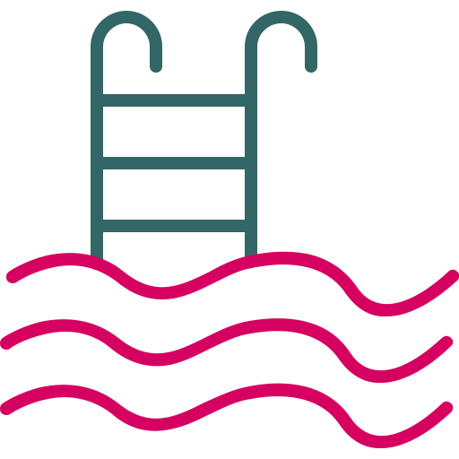 piscina Generic color outline icono