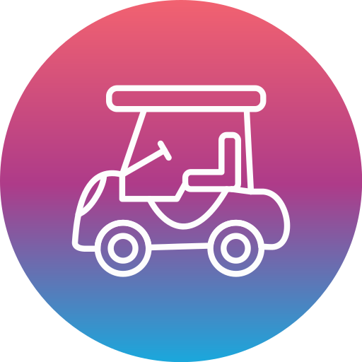 Golf cart Generic gradient fill icon