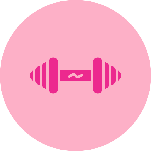 Barbell Generic color fill icon