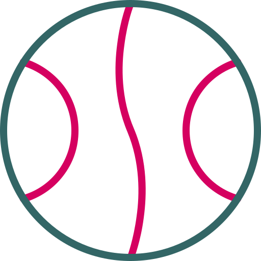テニスボール Generic color outline icon