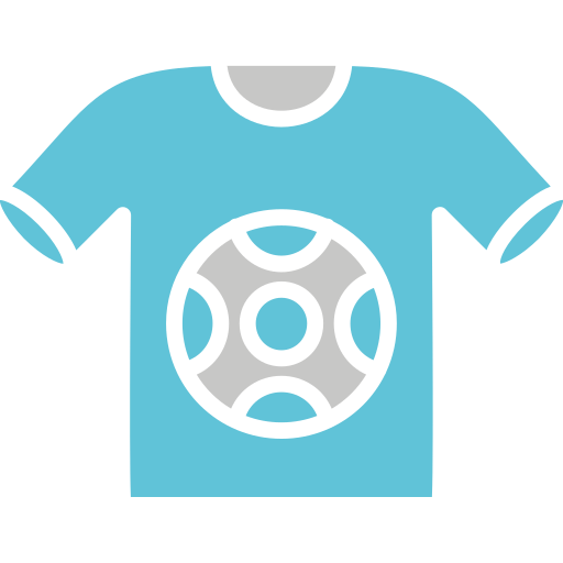 축구 셔츠 Generic color fill icon