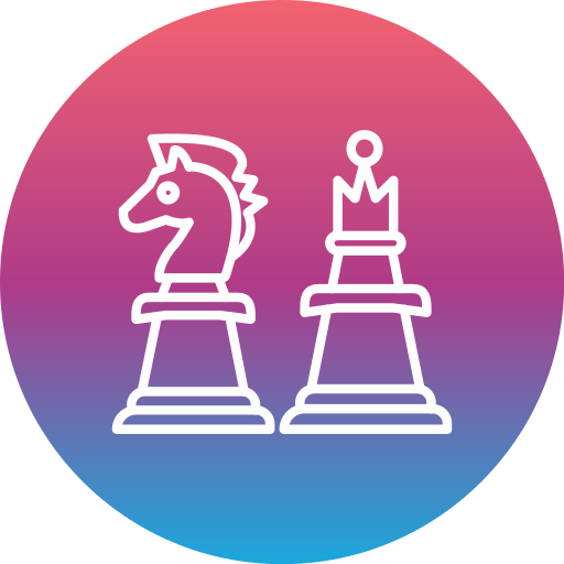 チェス Generic gradient fill icon