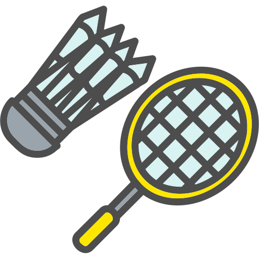 badminton Generic color lineal-color icona